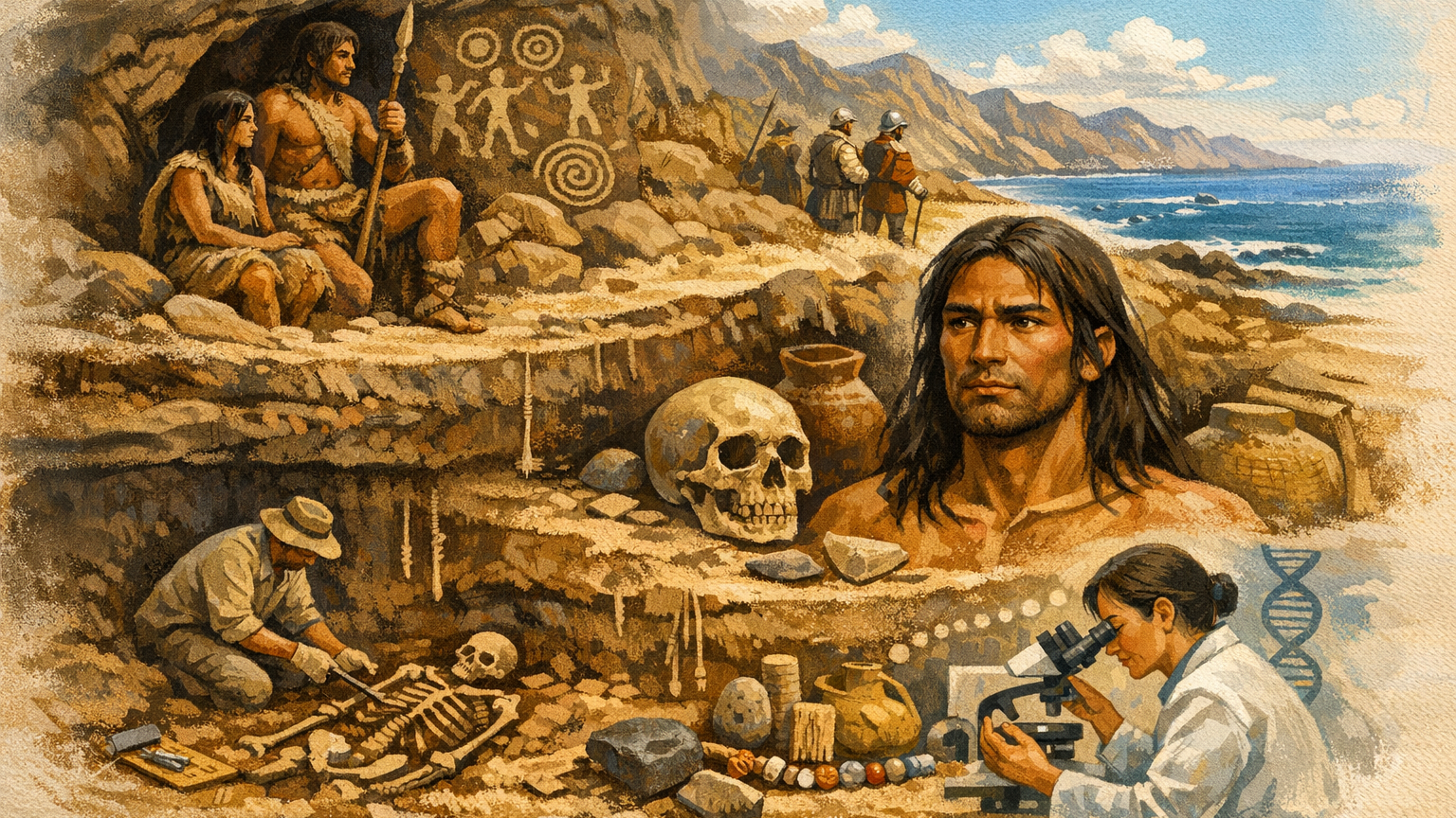 ¿Cómo era el guanche? La construcción de su imagen física a través de la historia - Arqueología