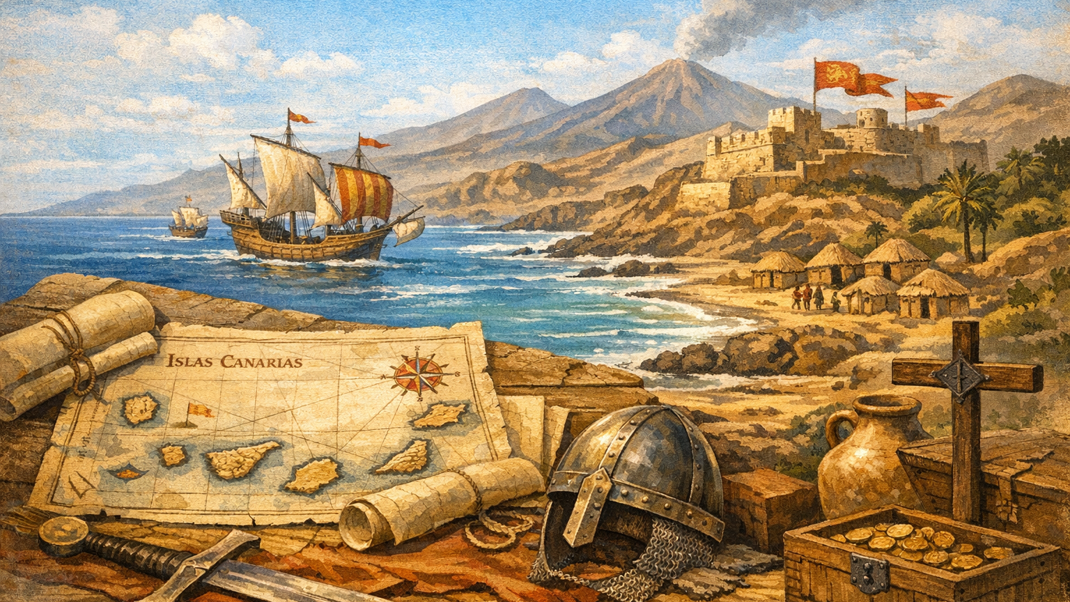 La Conquête Seigneuriale des Canaries : Normands, Pouvoir et Transformation Sociale - Histoire