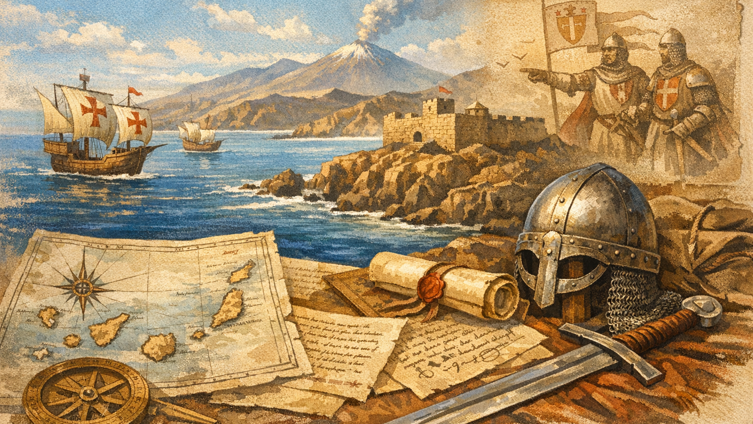 La Conquista Señorial de Canarias: Normandos, Poder y Sociedad - Historia