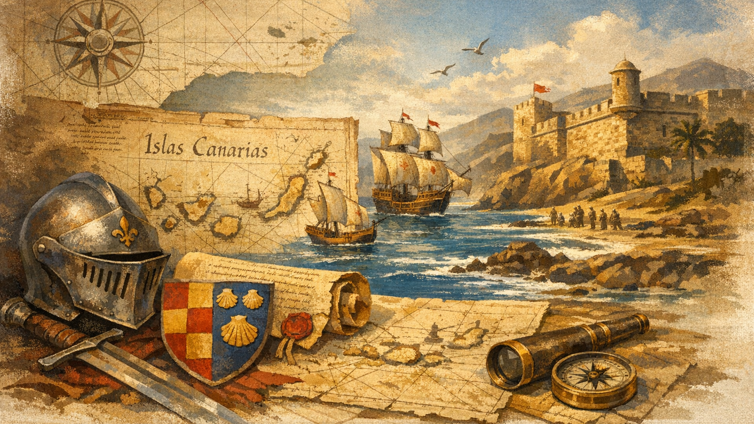 Das Geschlecht Béthencourt: Ursprünge und Ausbreitung einer Schlüsselfamilie der Kanaren-Eroberung - Geschichte