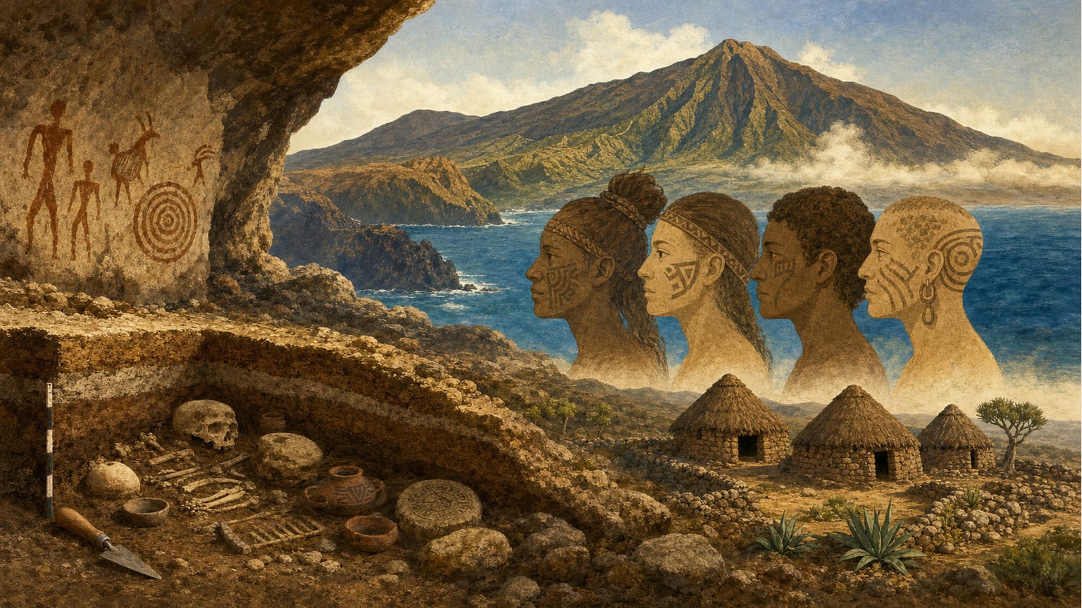 Isolement et diversité interne chez la population guanche de Tenerife - Archéologie