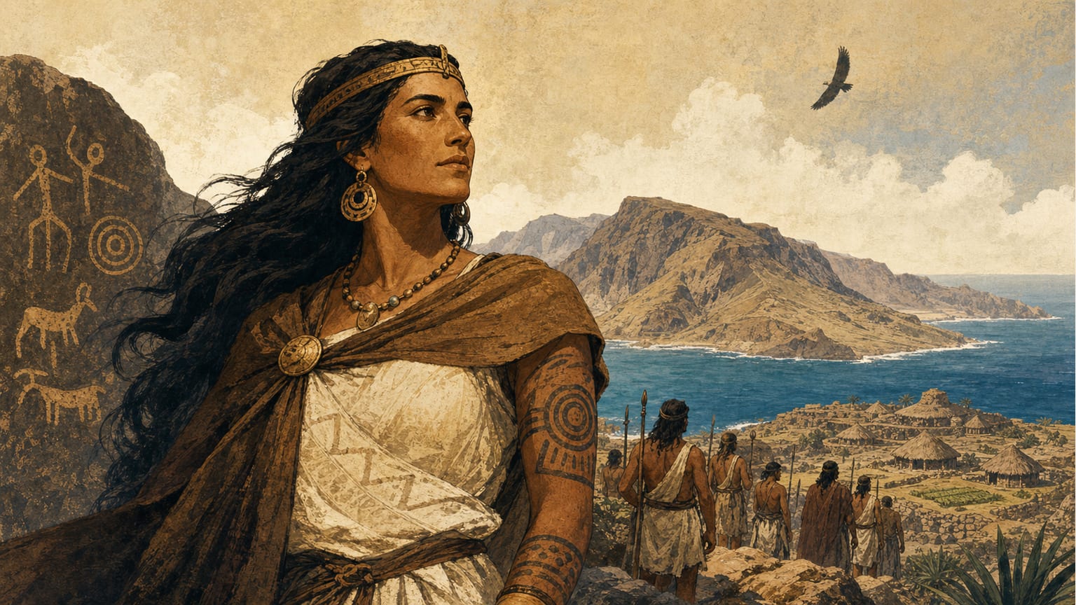 Andamana: The Earliest Historical Figure of the Canary Islands - Figures