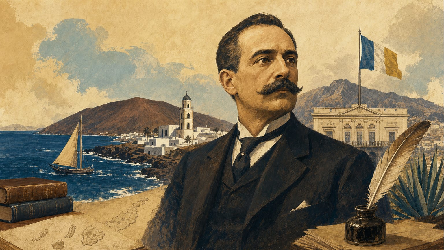 Benito Pérez Armas: un referente lanzaroteño en la política y la cultura canaria (siglos XIX y XX) - Personajes