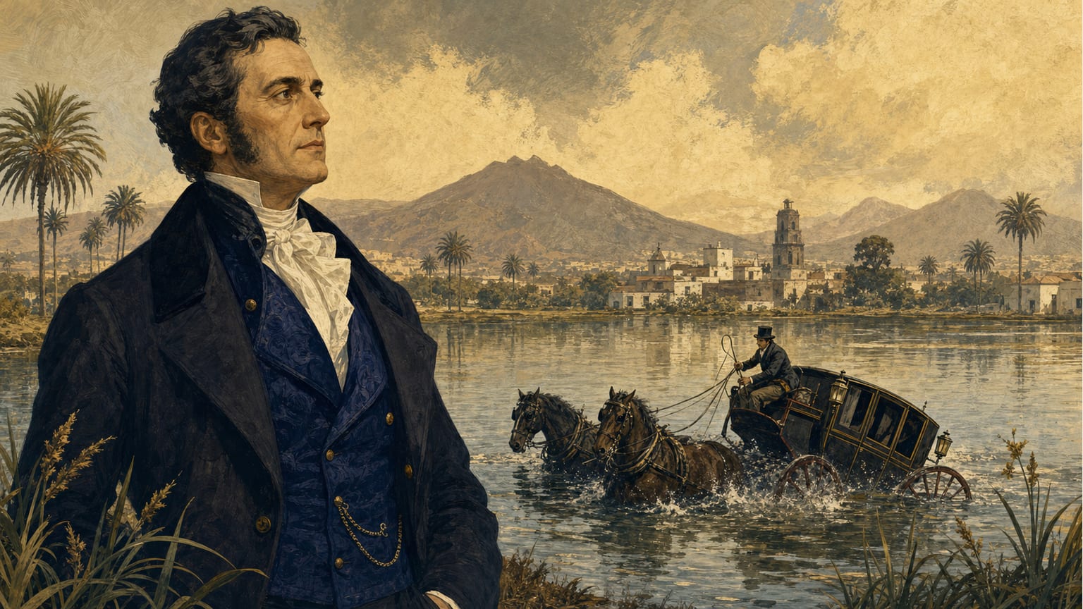 El episodio del carruaje de Don Félix Nieto de Silva en la laguna de Aguere - Personajes