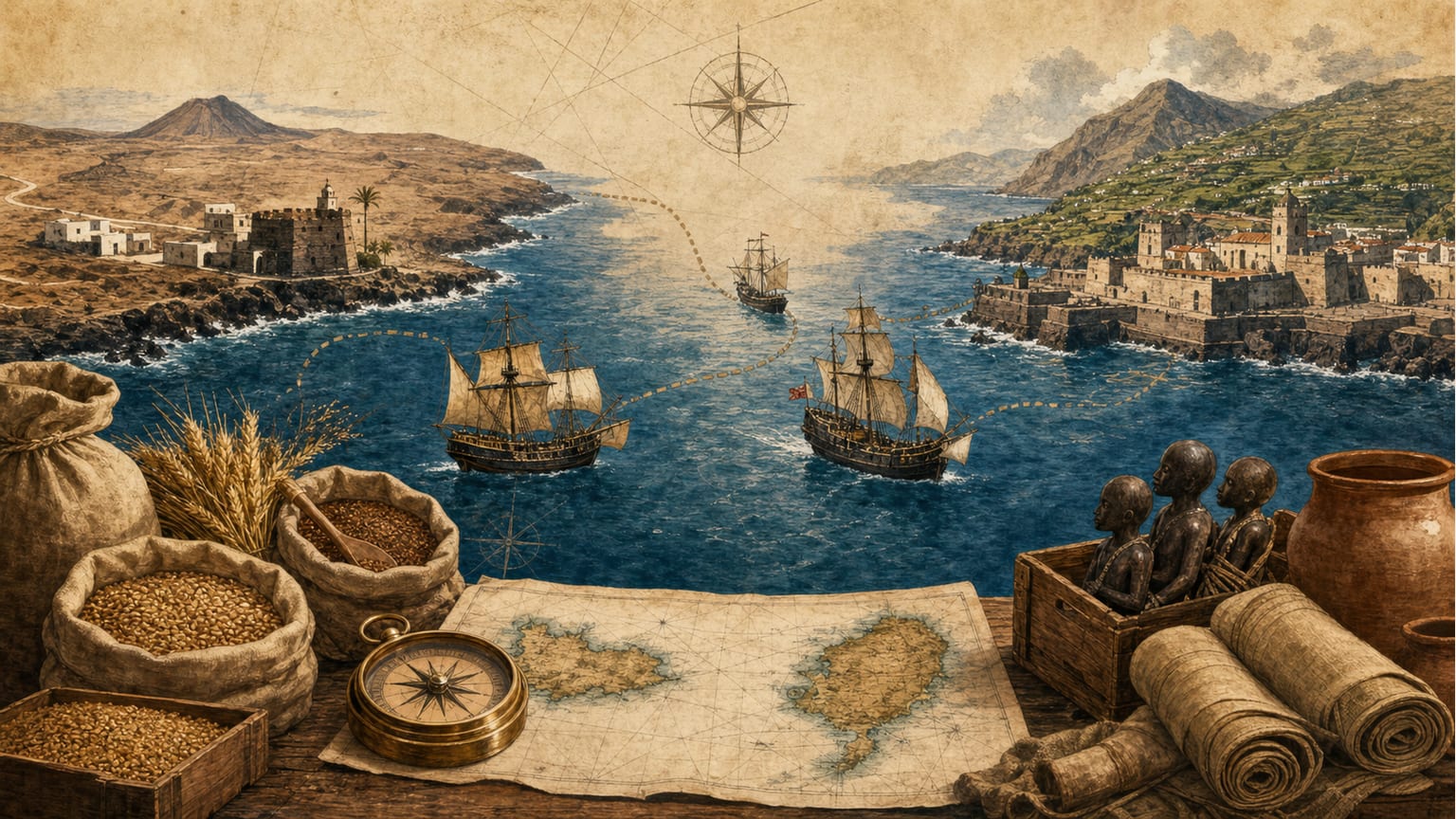 Le commerce entre Lanzarote et Madère à l'époque moderne - Histoire