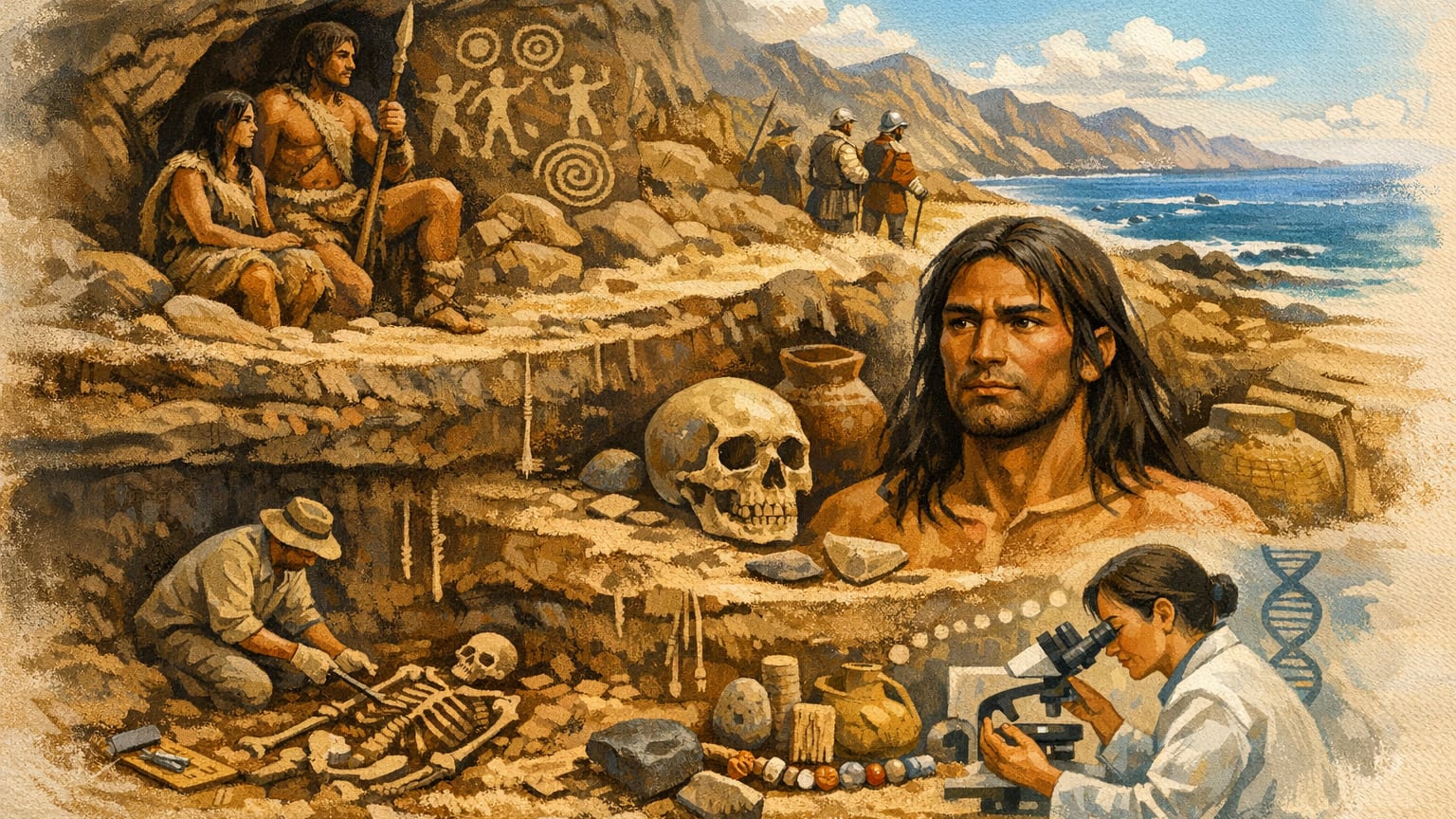¿Cómo era el guanche? La construcción de su imagen física a través de la historia - Arqueología