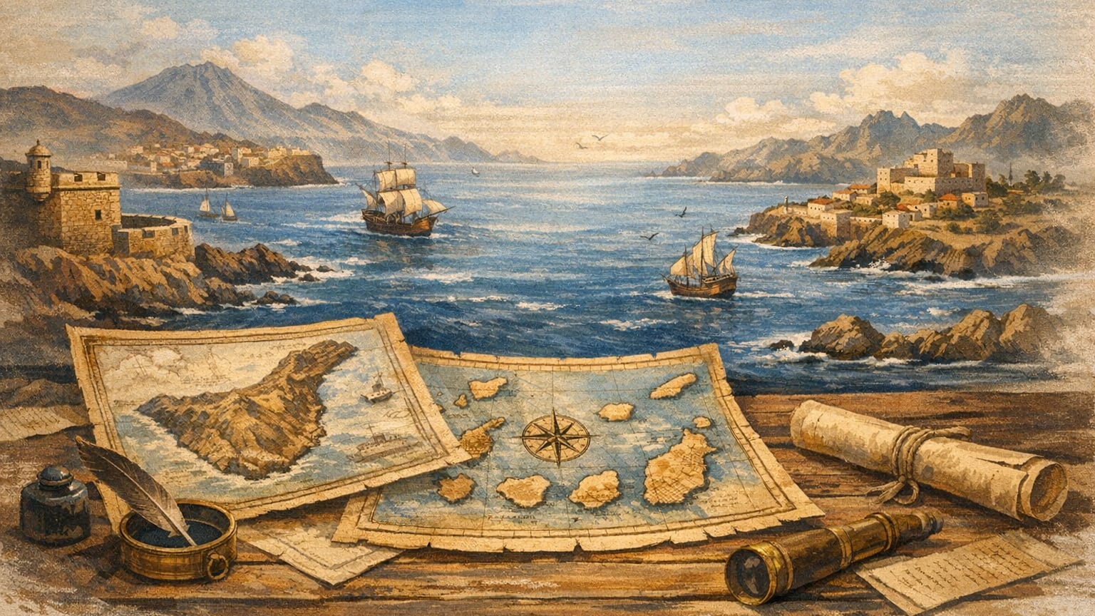 Double Insularity: How Fragmented Geography Shaped Canary Islands’ Cities - History
