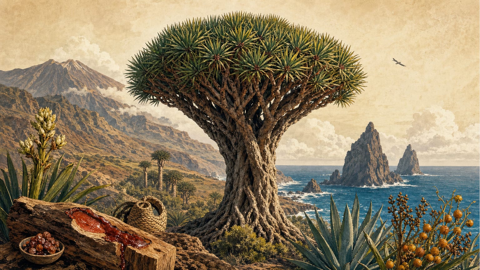 The Dragon Tree: Botany, Uses, and Significance in the Canary Islands - Nature