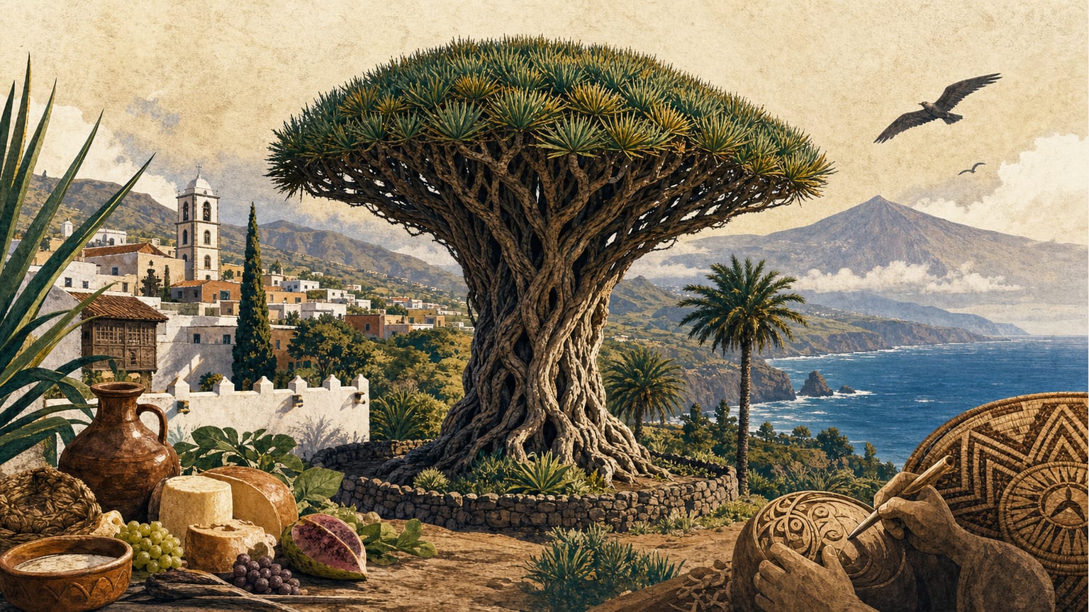 El Drago Milenario de Icod de los Vinos: Símbolo Vivo de Tenerife - Cultura
