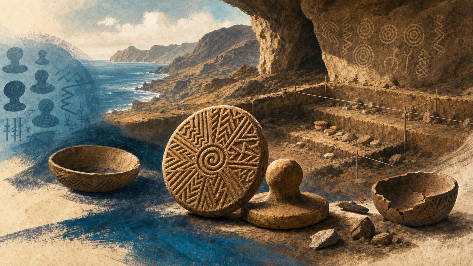 El enigma de la funcionalidad de las pintaderas: más allá del sello - Arqueología