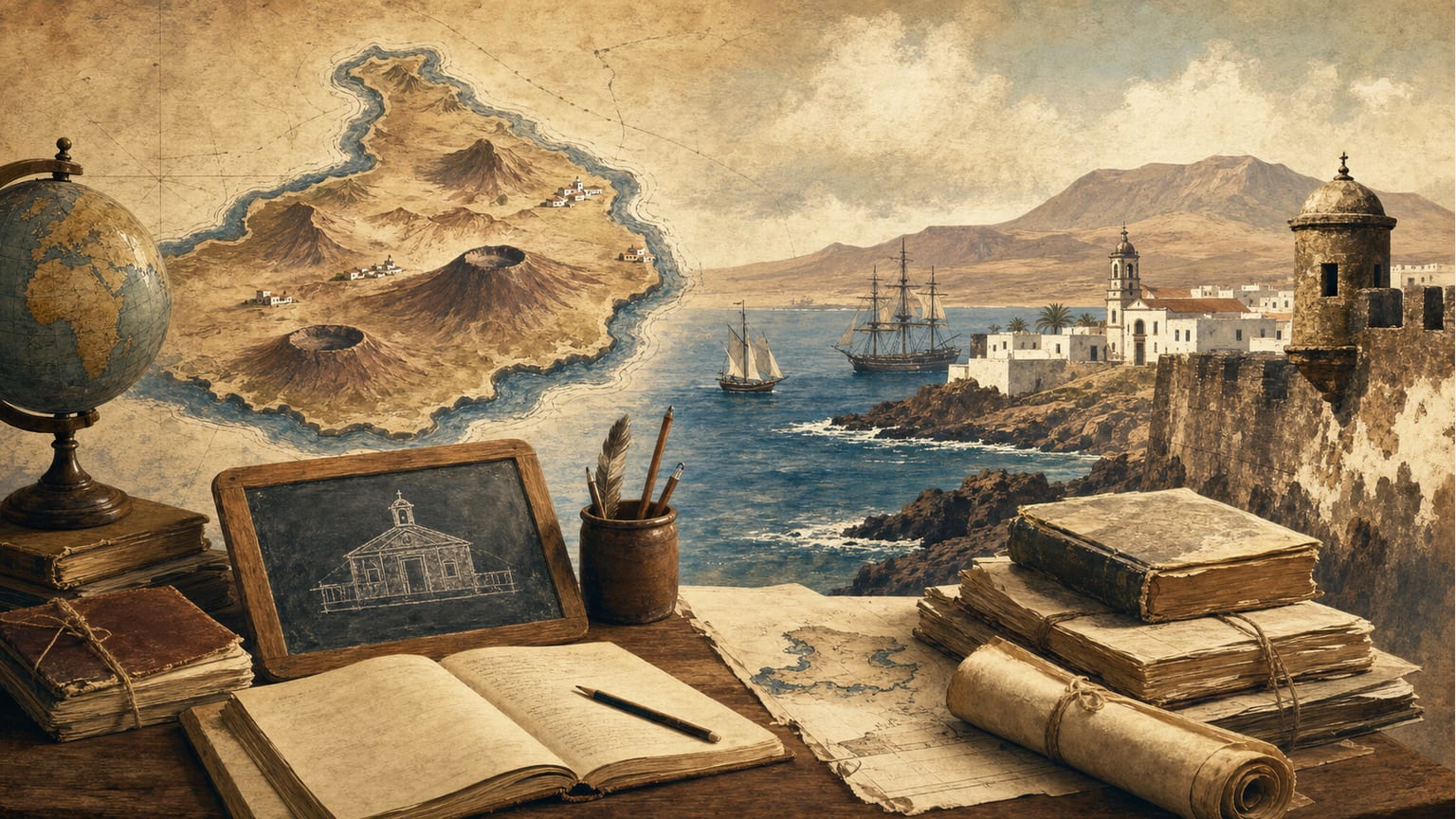 La escolarización en Lanzarote en el siglo XIX: desarrollo, retos y cifras - Historia