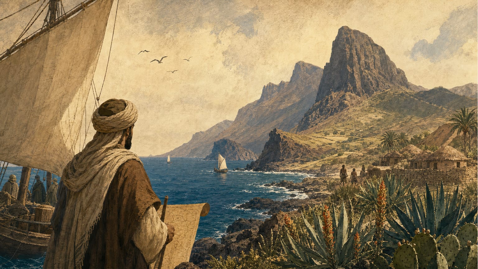 L'expédition arabe des Maghrourins et leur rencontre avec les îles Canaries - Nature
