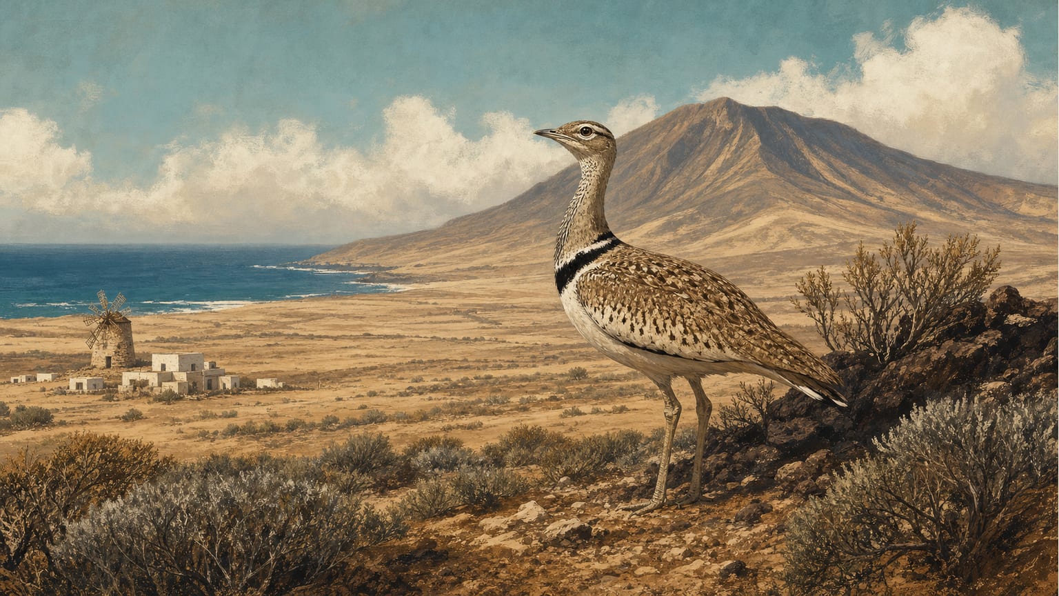 La Hubara Canaria: Último Refugio en las Llanuras de Fuerteventura - Naturaleza