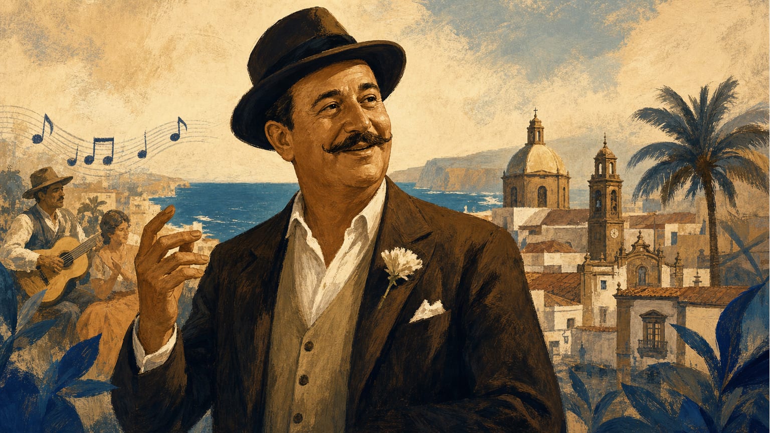 José “El Lindo”: Un Icono de la Alegría Popular en Guía de Gran Canaria - Personajes