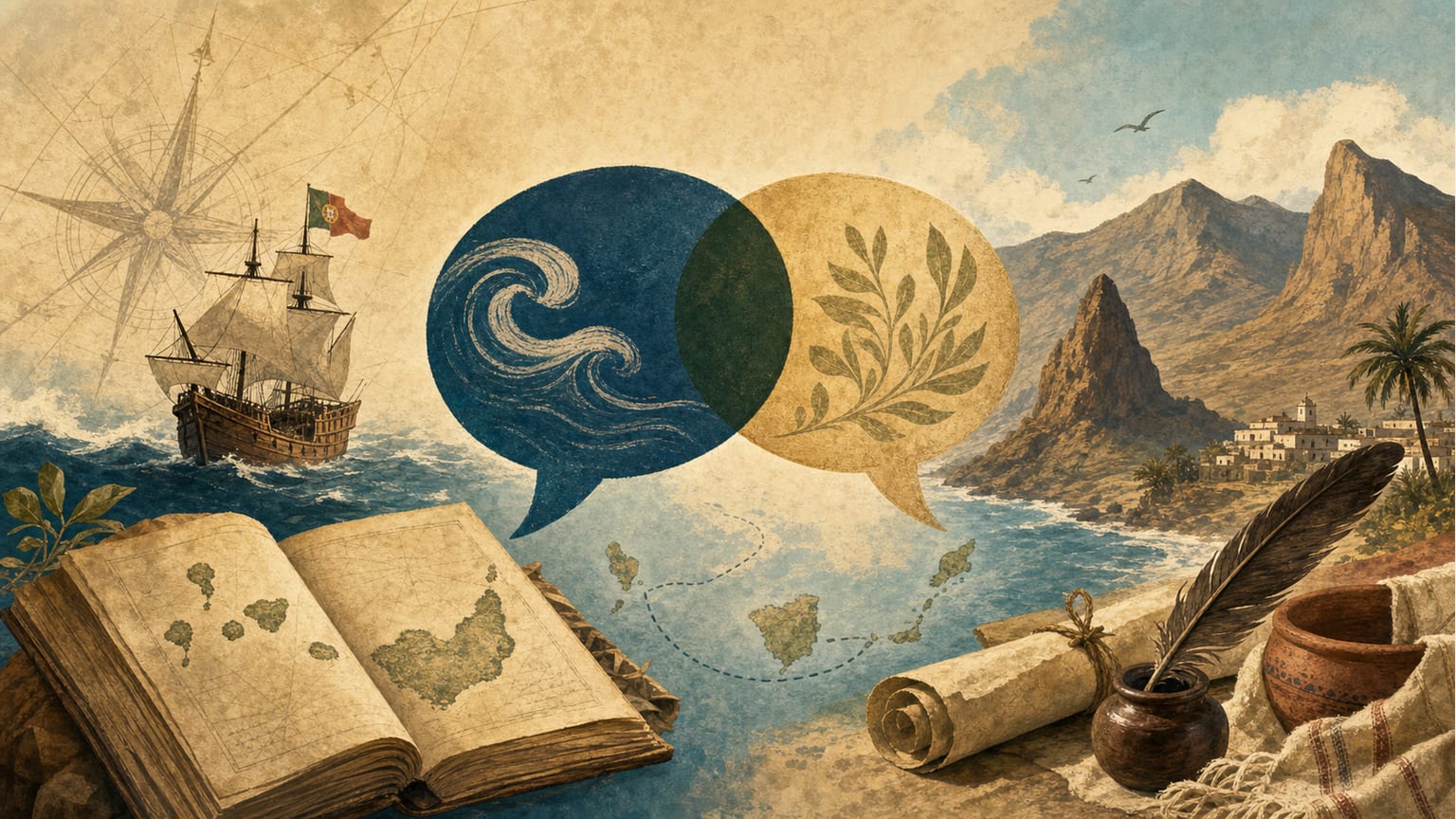Empreintes portugaises dans l’espagnol des Canaries : le lexique comme mémoire vivante - Langue