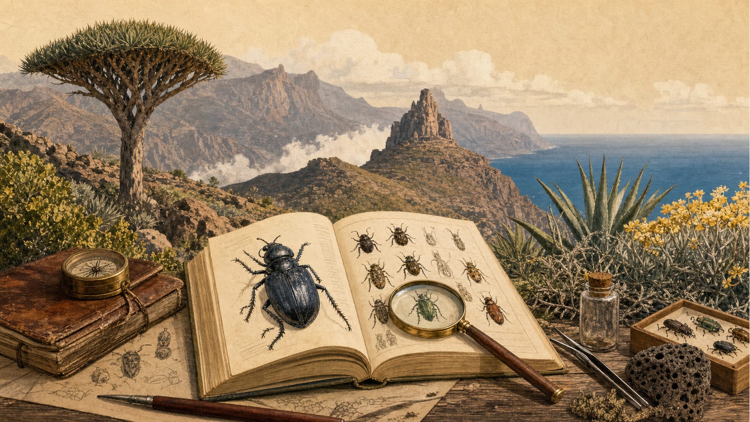 Methodik und Aufbau des Käferkatalogs der Kanarischen Inseln (2000) - Natur