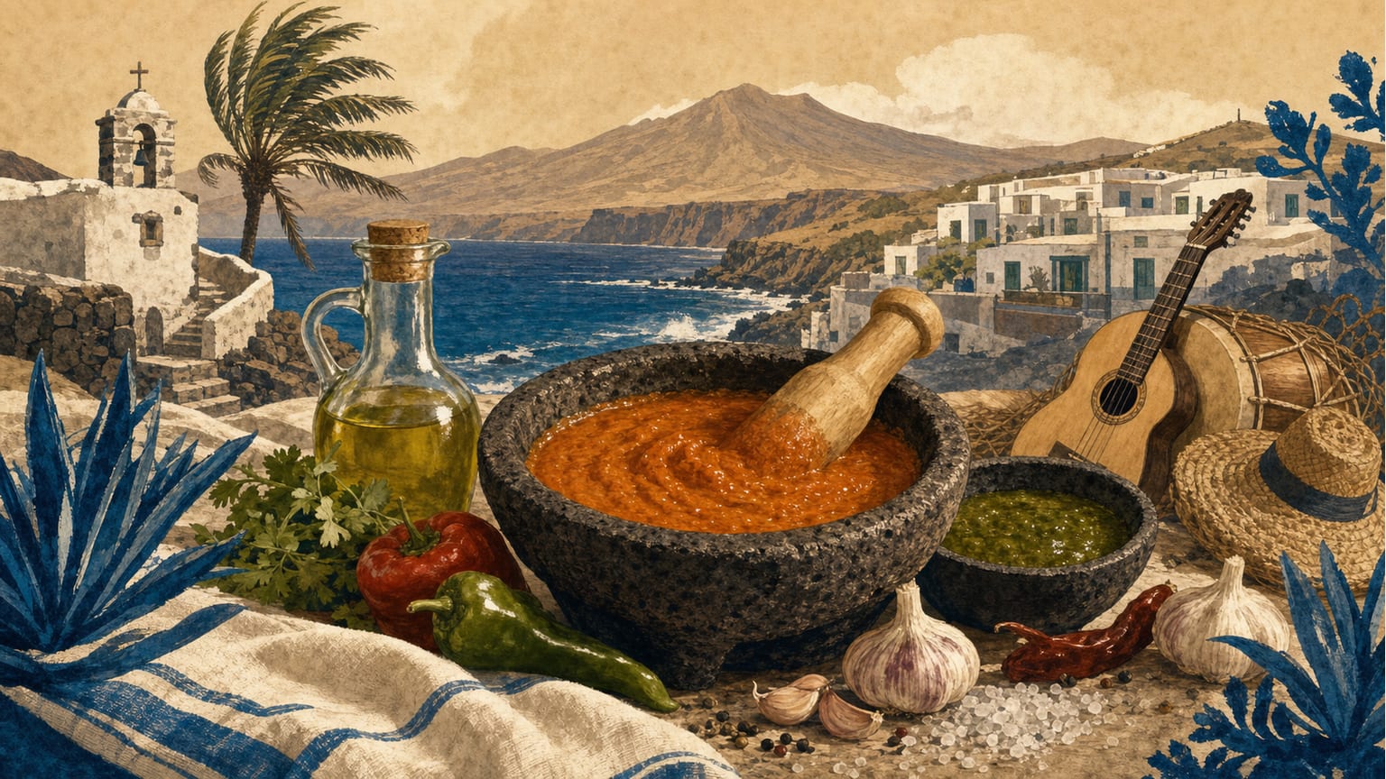 Le mojo canarien : recettes et variantes dans la cuisine traditionnelle - Culture