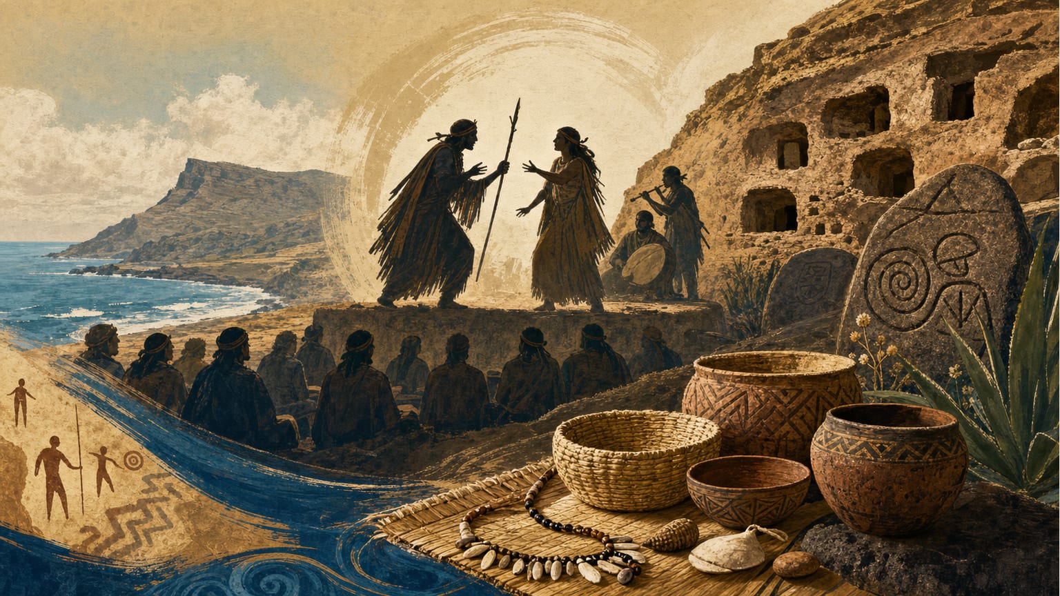 Die Aufführung von 'Nariz de Perro' in der Nekropole La Guancha: Theater und Archäologie in Gáldar - Kultur