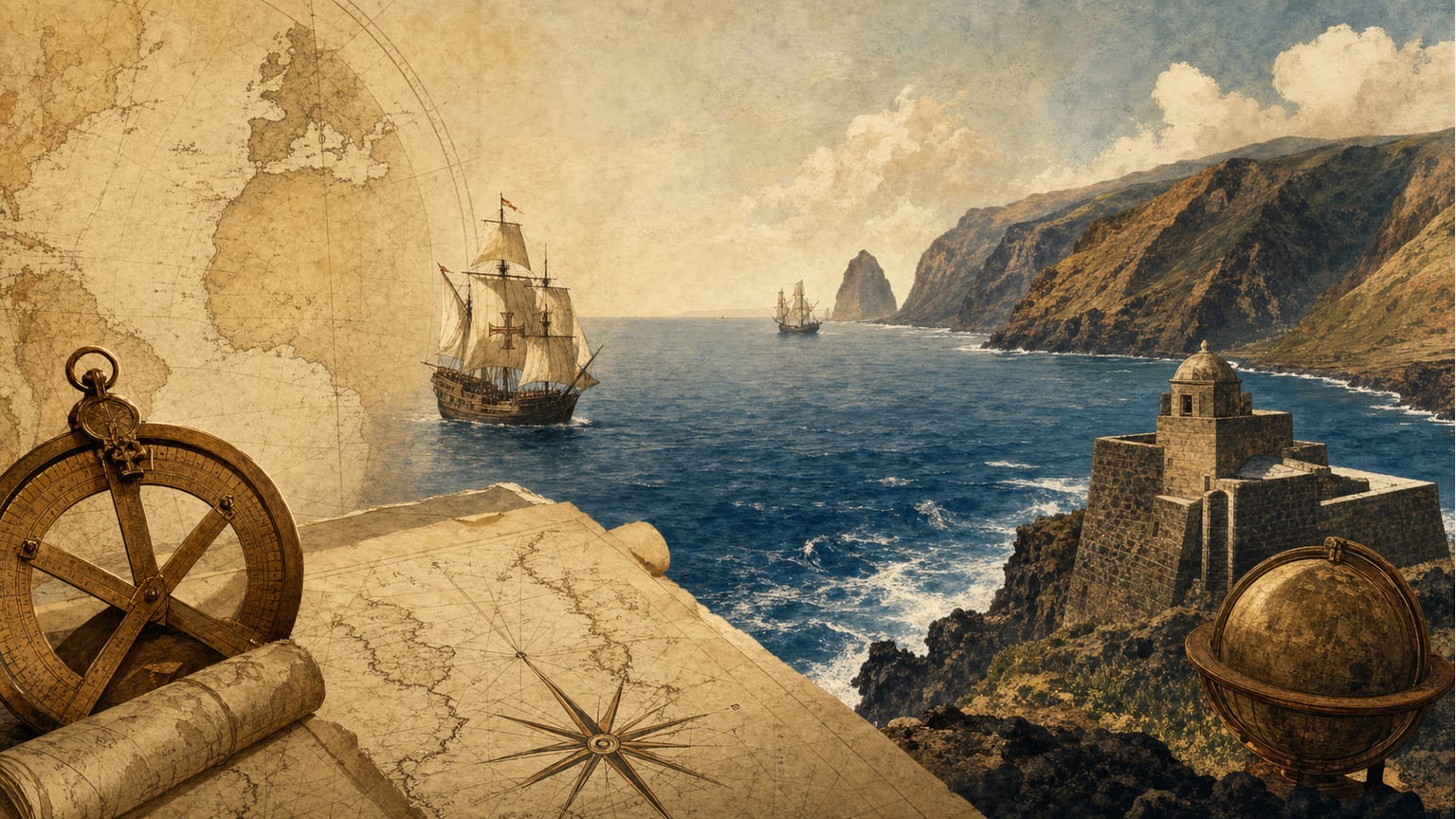 Costa volcánica de El Hierro abierta al Atlántico