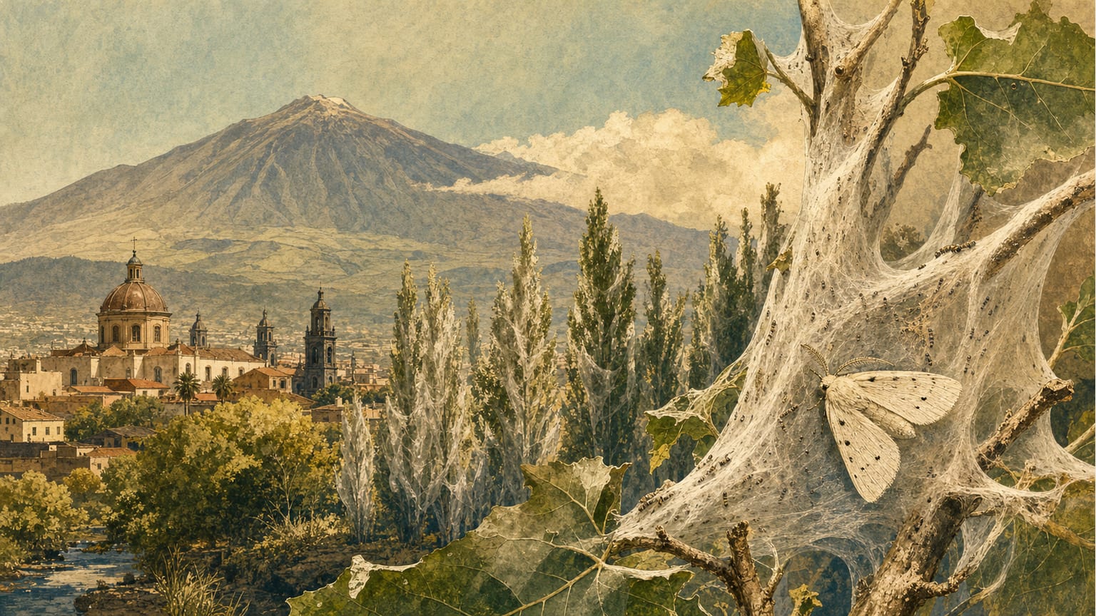 Der Befall der Pappeln von La Laguna (1961): Ein dokumentiertes Naturereignis auf Teneriffa - Natur