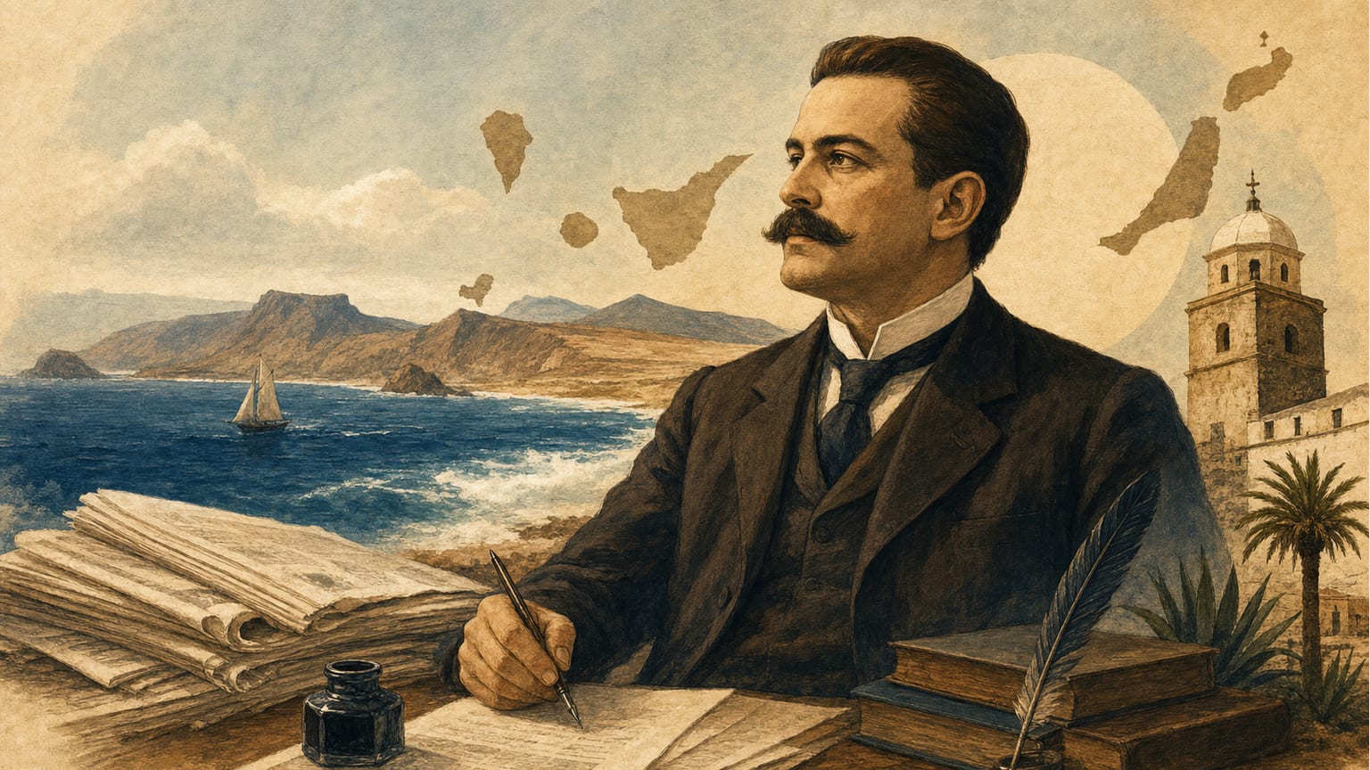 Kanarischer Regionalismus in der Presse: Die Rolle von Ángel Guerra (José Betancort Cabrera) - Persönlichkeiten