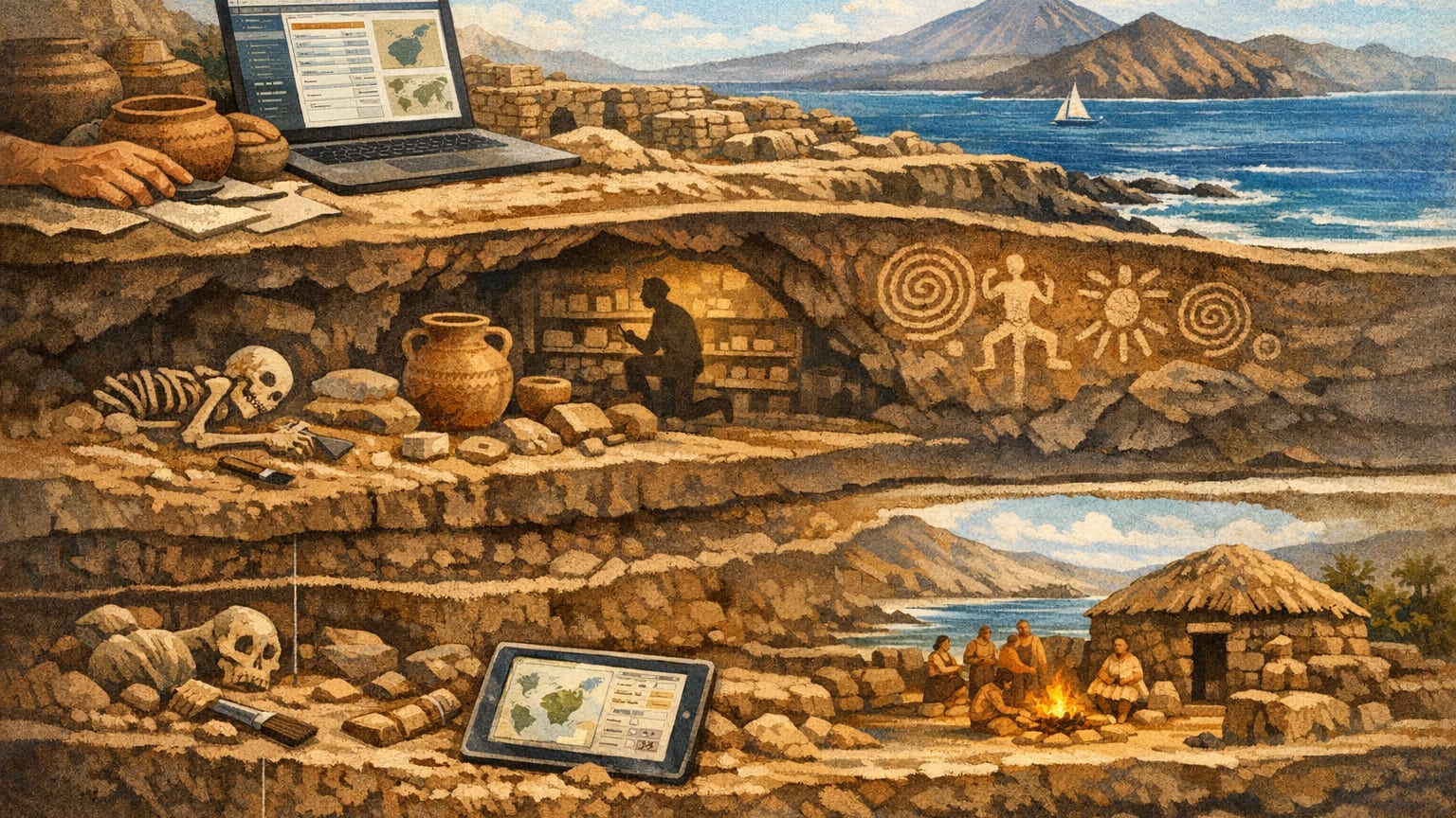La revolución de las bases de datos en la arqueología y antropología de Canarias - Arqueología