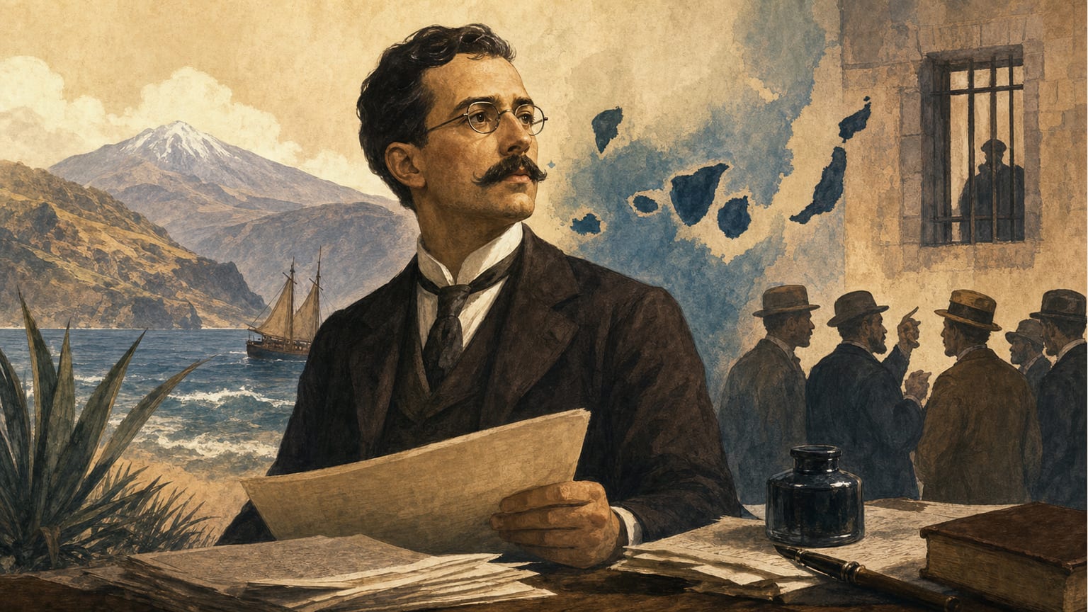 Secundino Delgado, Canarian Autonomism, and the Press: The Case of ¡Vacaguaré! - Figures