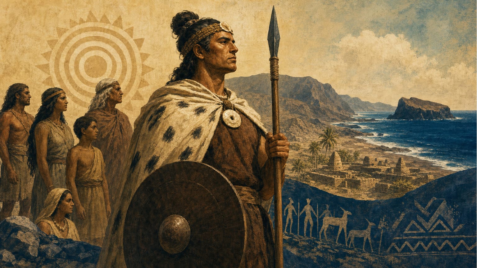 The Caste System and Warrior Nobility in Pre-Hispanic Gran Canaria According to Millares Torres - Figures