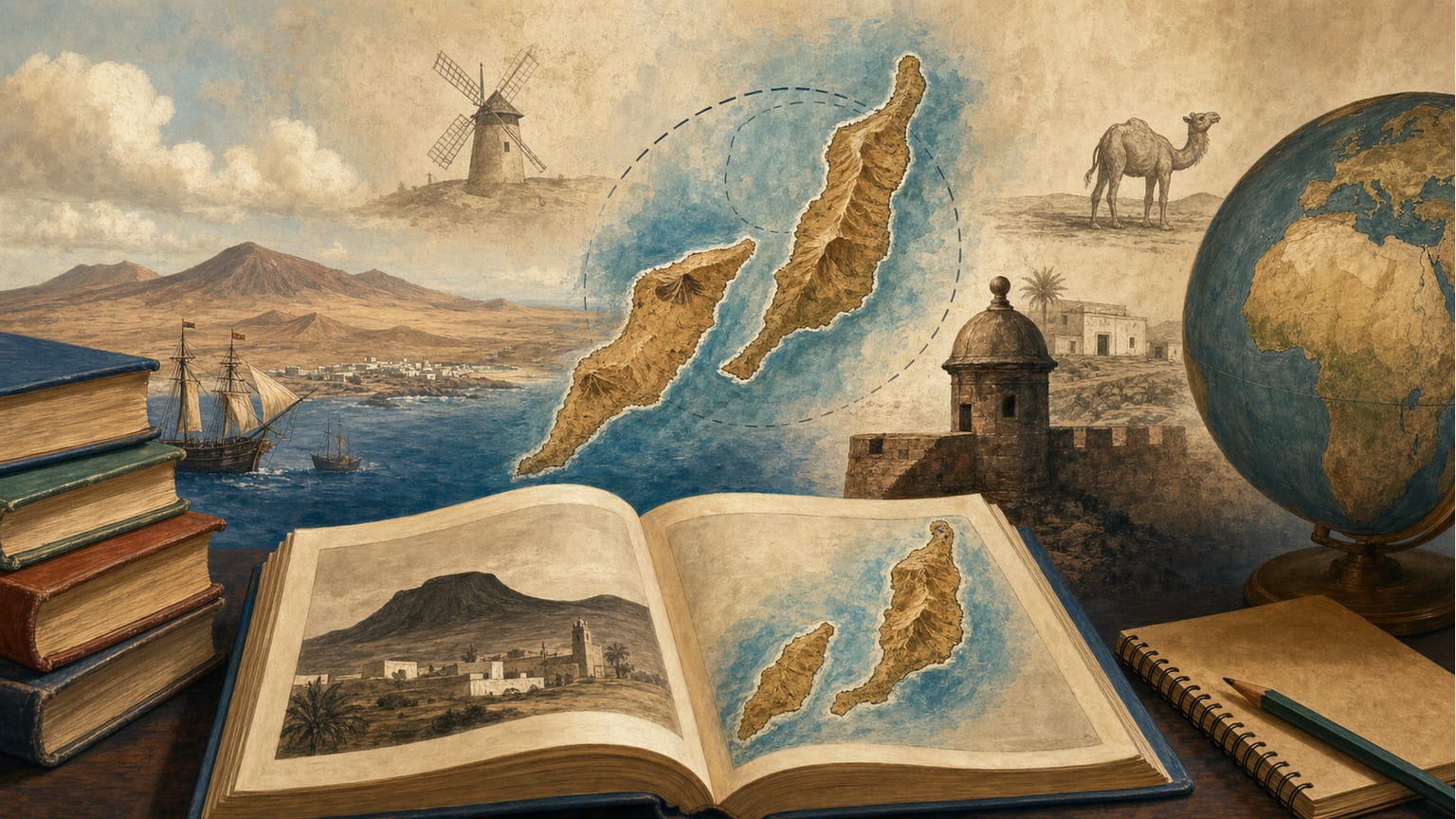 How Lanzarote and Fuerteventura Are Presented in Canary Islands School Textbooks (1978–1987) - History