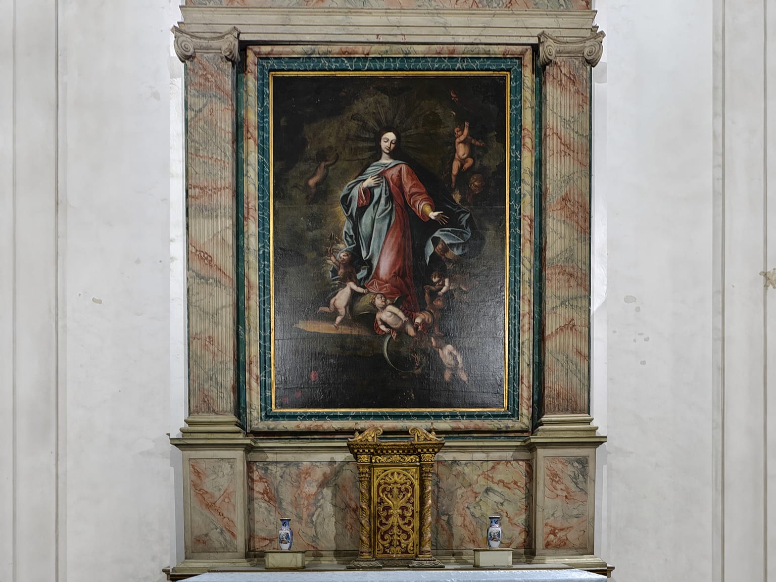 Altar de la Inmaculada de la Catedral de Canarias