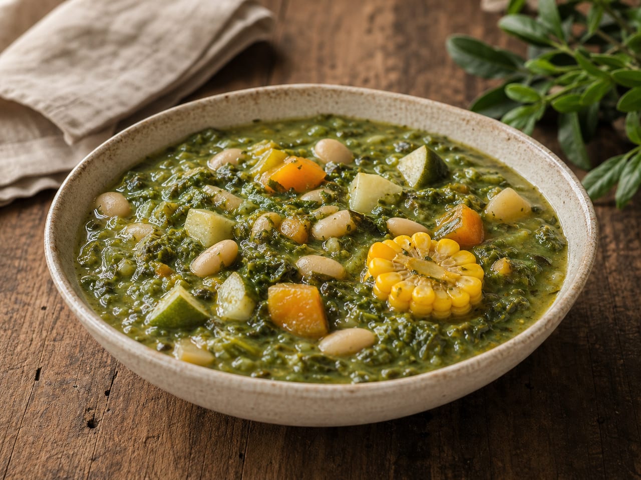 Watercress stew