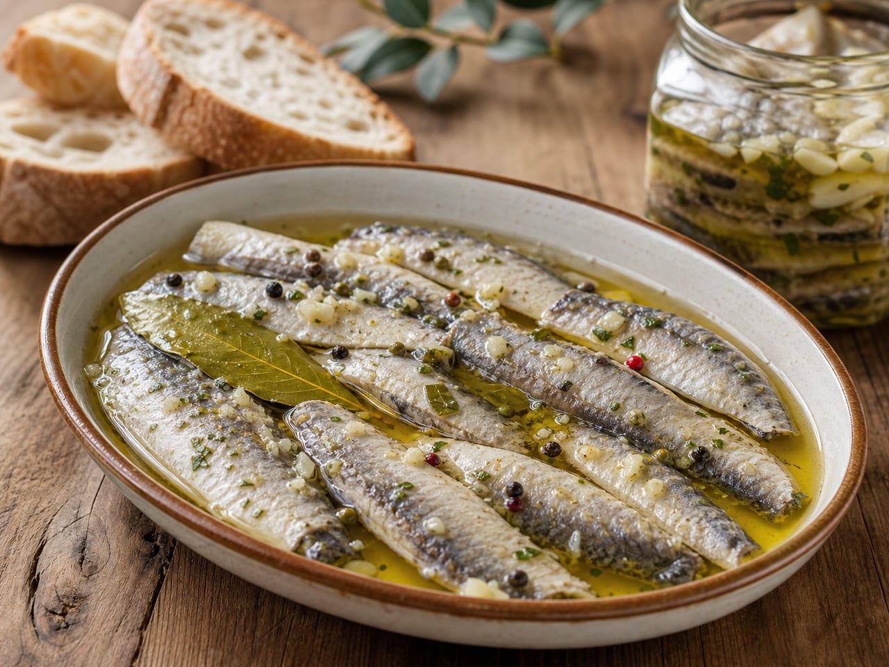 Sardines in vinegar