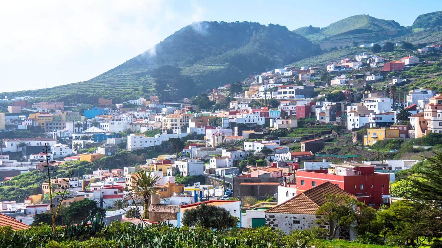 Vista de Valverde, El Hierro