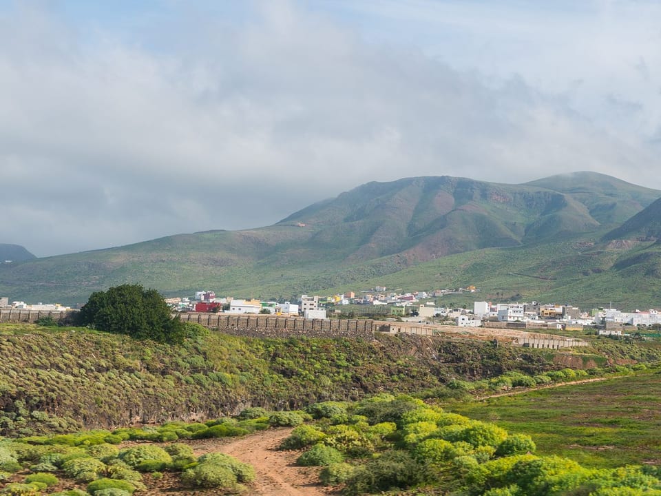 Vue de Agaete, Gran Canaria
