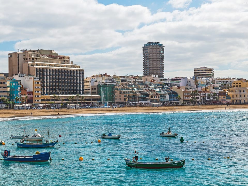 Vue de Las Palmas de Gran Canaria, Gran Canaria