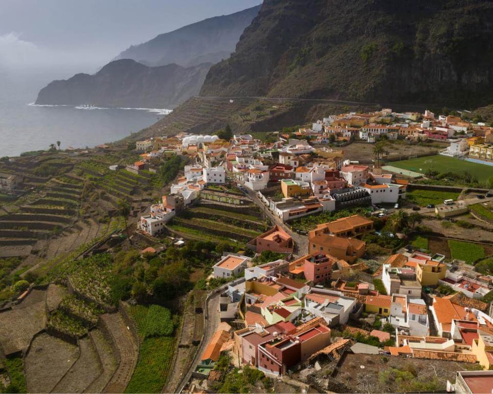 Vista de Agulo, La Gomera