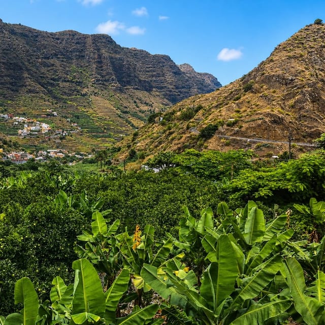 Vista de Hermigua, La Gomera