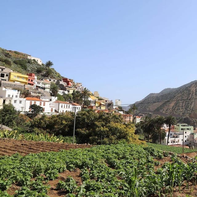 Vista de Vallehermoso, La Gomera