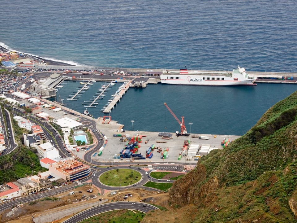 Vista de Breña Alta, La Palma