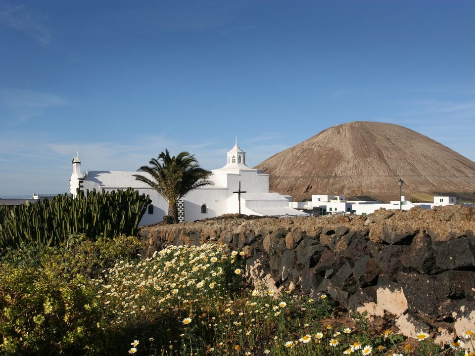 Vista de Tinajo, Lanzarote