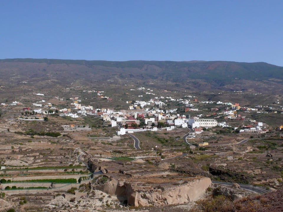 Vue de Fasnia, Tenerife