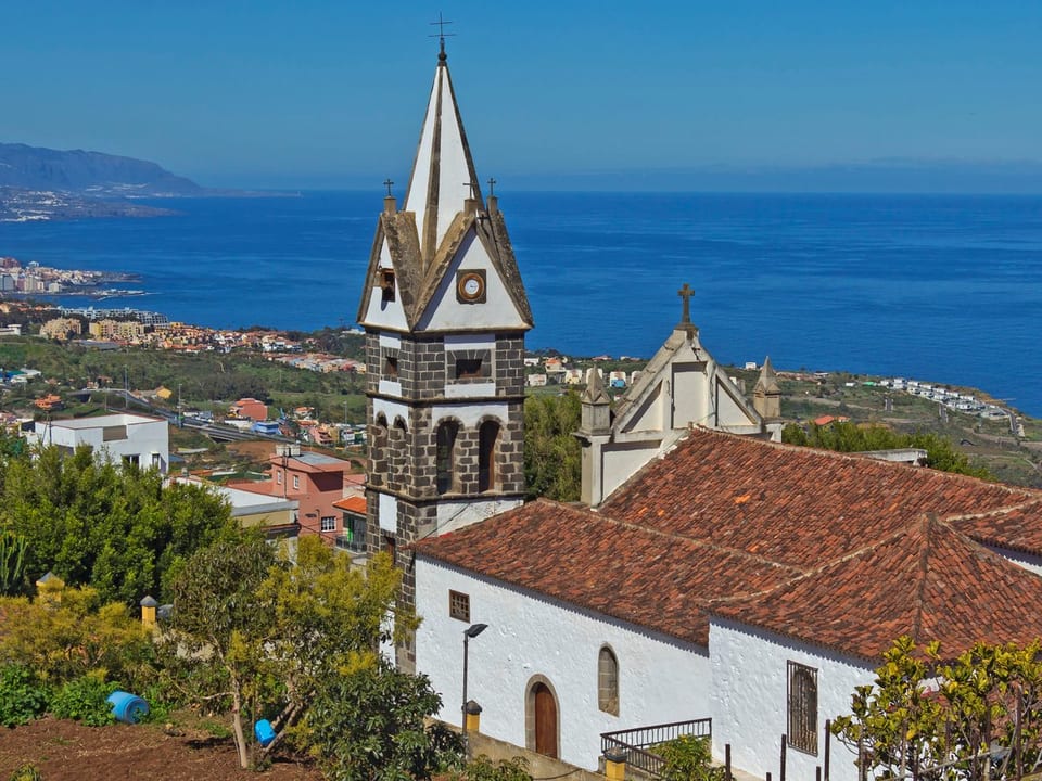 View of La Victoria de Acentejo, Tenerife