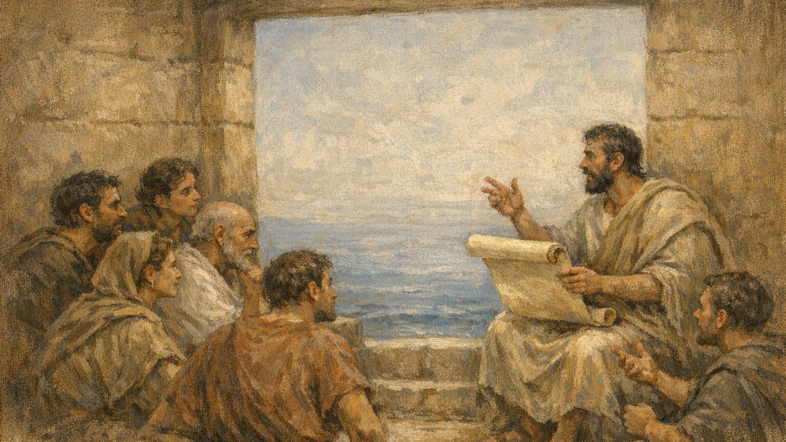 Pomponius Mela describes the Fortunatae off the African coast.