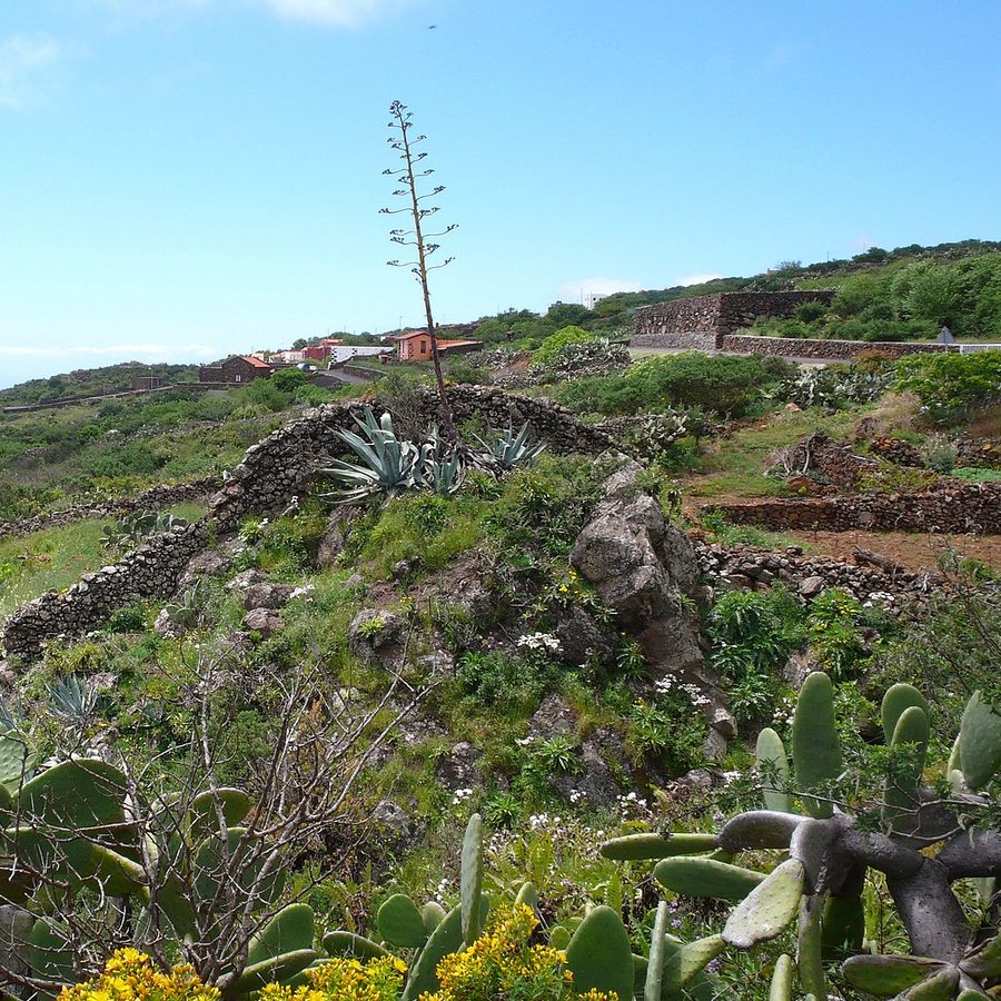 Vista de Valverde, El Hierro