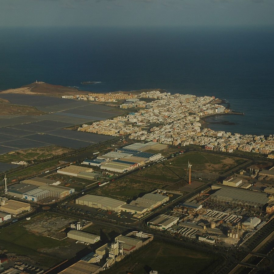 Vista de Agüimes, Gran Canaria