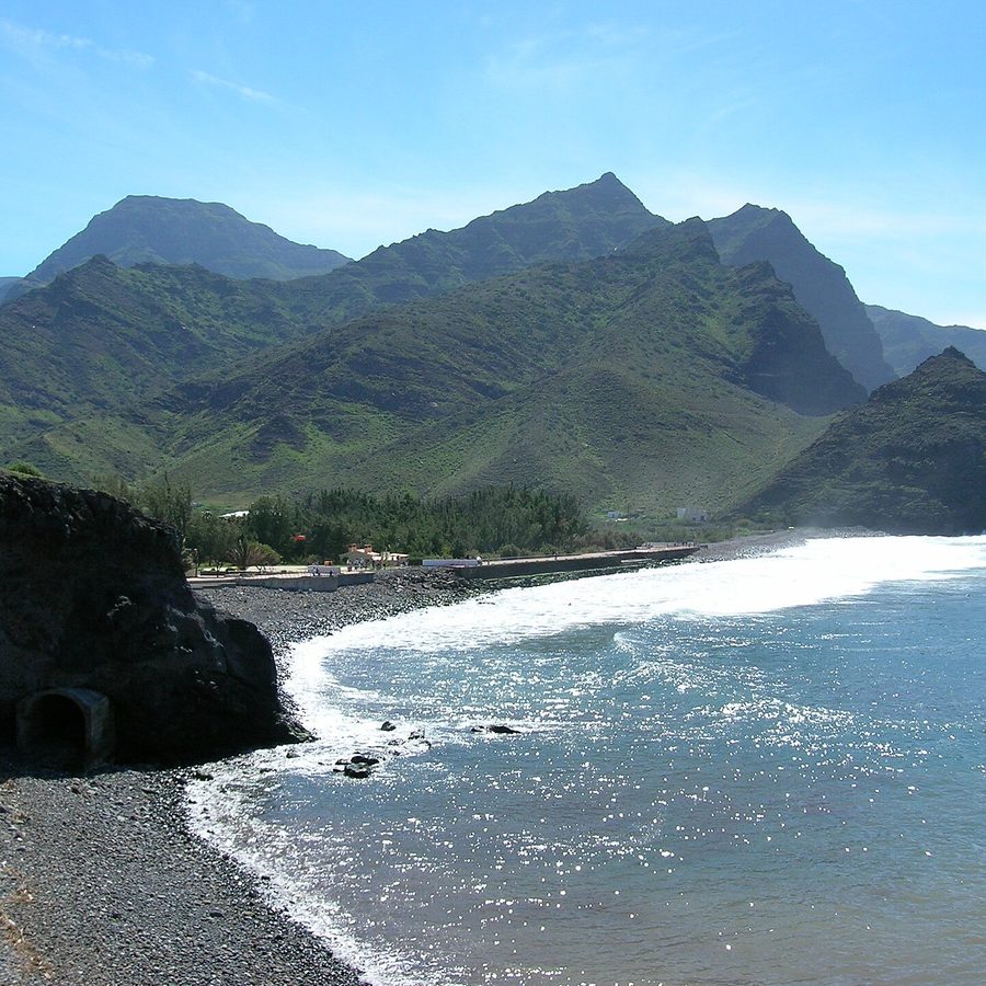 Vista de La Aldea de San Nicolás, Gran Canaria