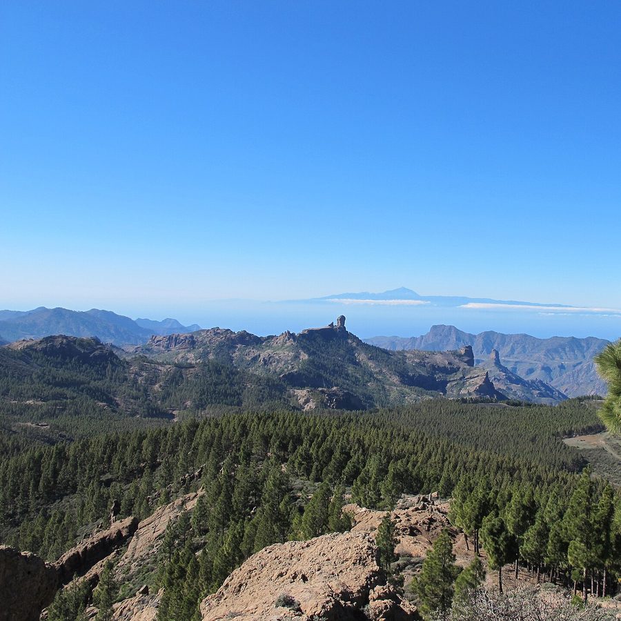 Vista de Tejeda, Gran Canaria