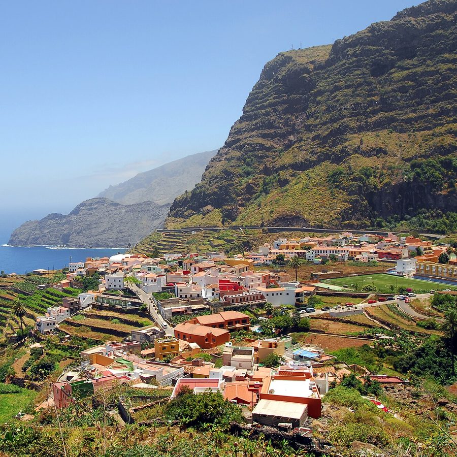 Vista de Agulo, La Gomera
