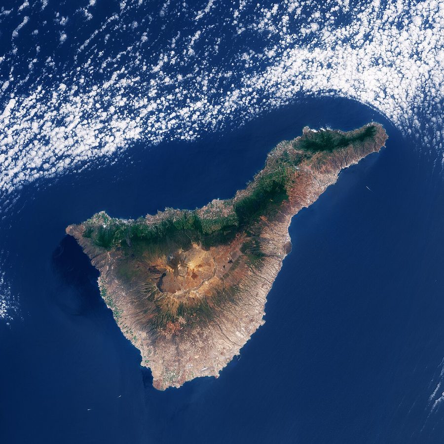 Vista de San Sebastián de La Gomera, La Gomera