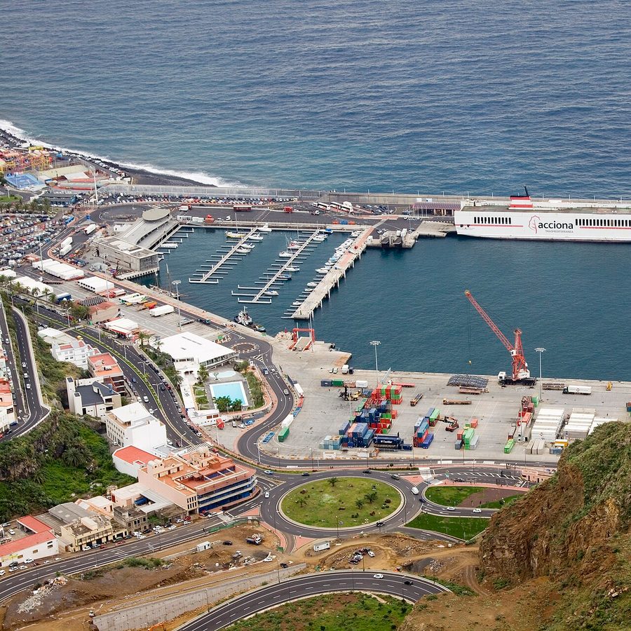 Vista de Breña Alta, La Palma